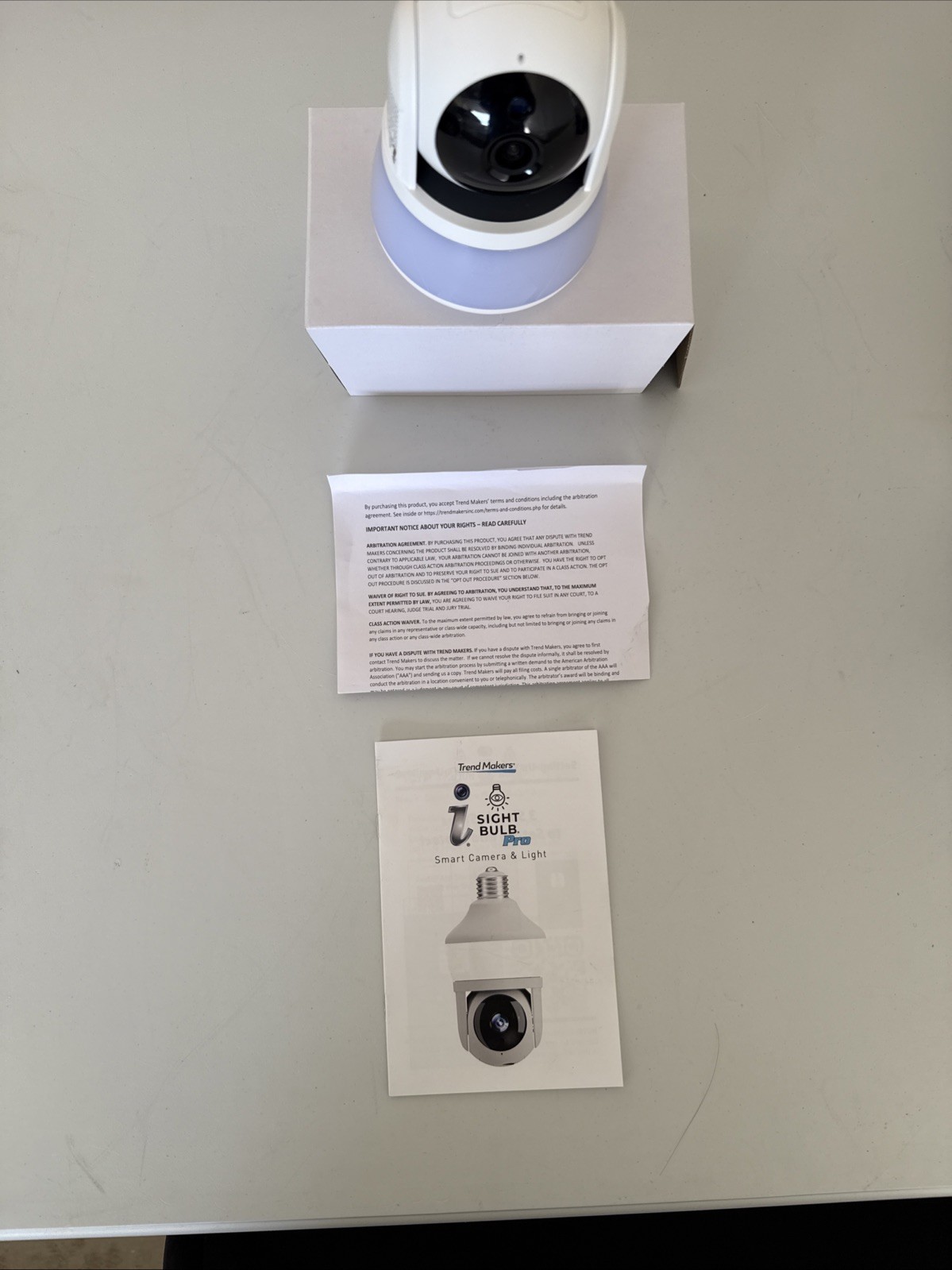 Sight Bulb WiFi Smart Camera & LED Light Pro 75W – Open Box