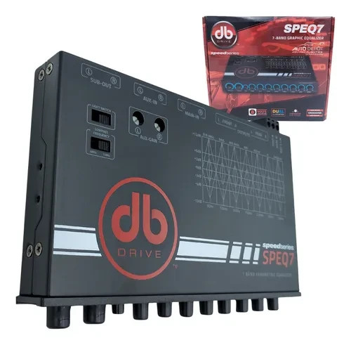 DB Drive SPEQ7 7‑Band Graphic Equalizer & 8V Line Driver