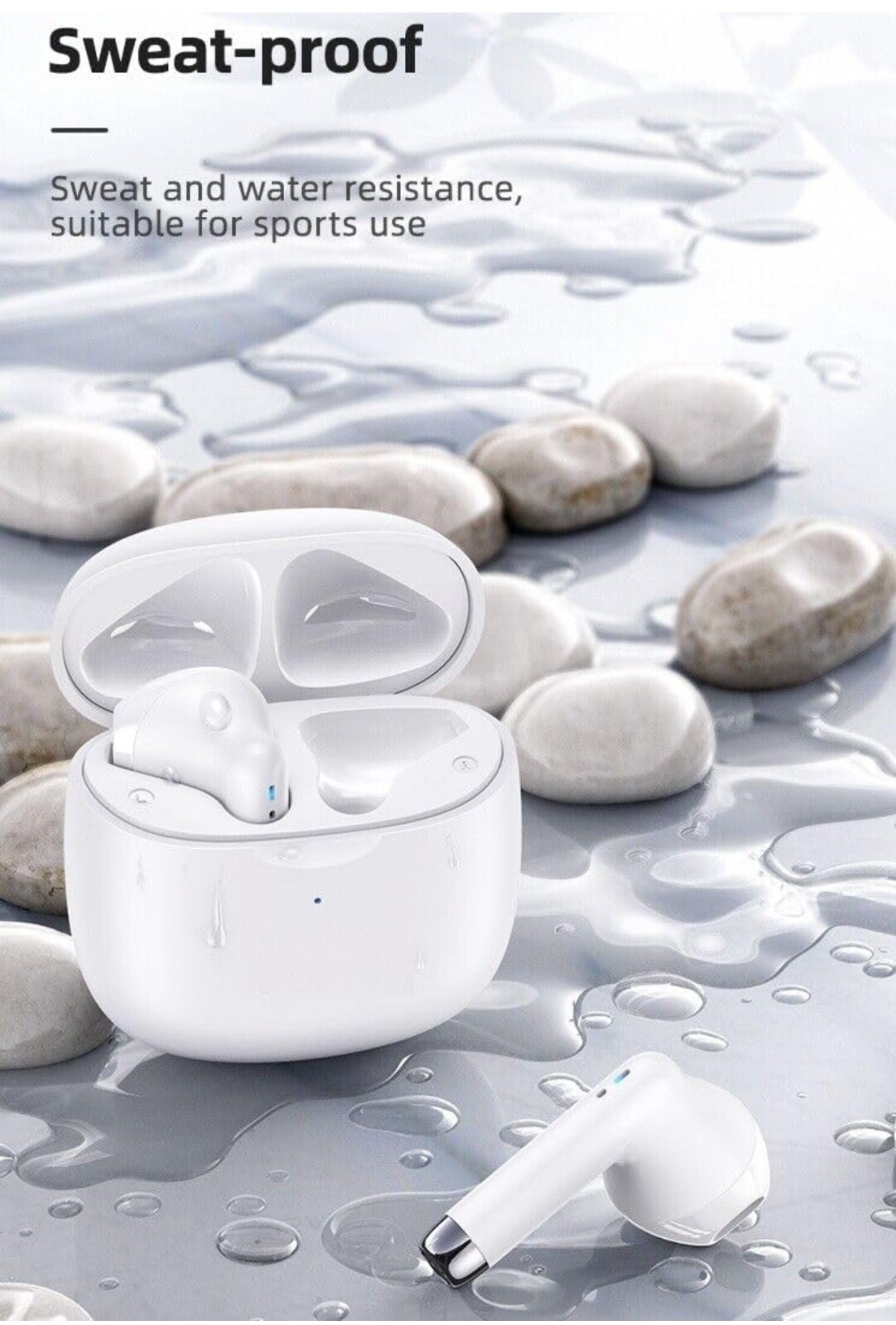 for BLU View 4 Wireless Bluetooth Headphones Earphones Headset TWS