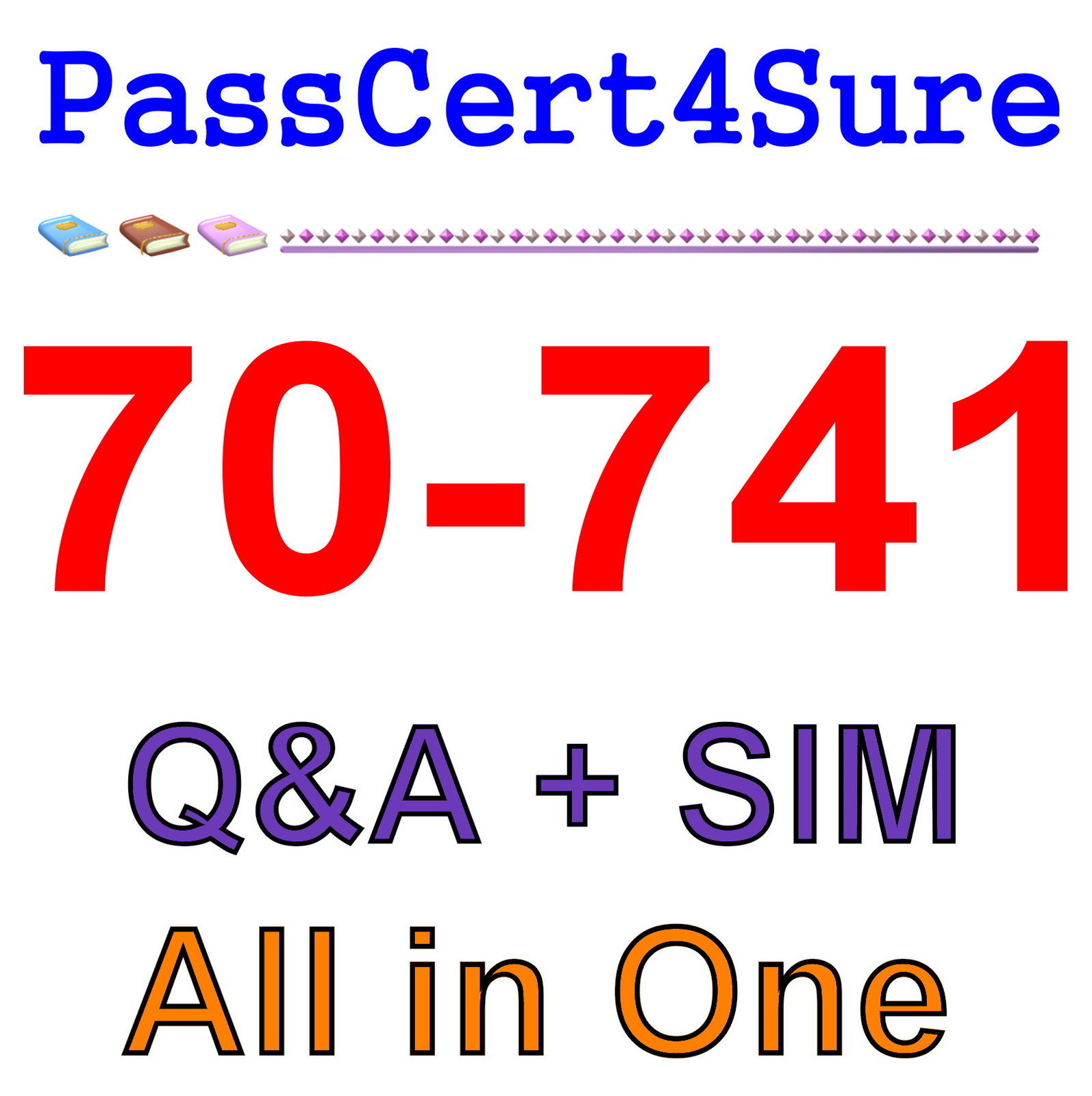 MS Best Practice Material For 70-741 Exam Q&A+SIM