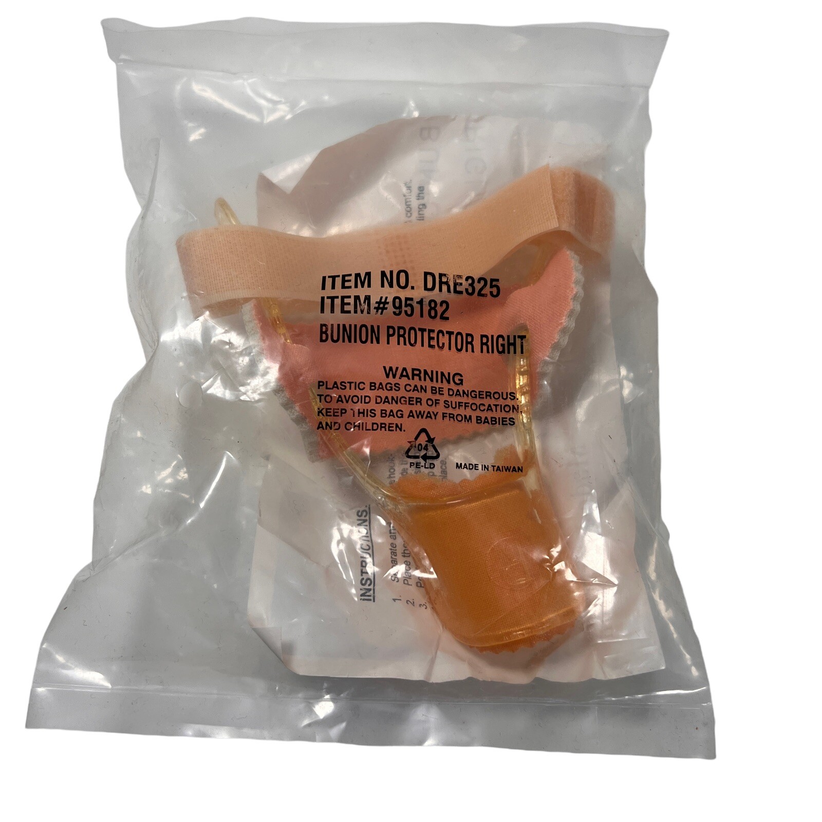 Bunion Protector Right Foot Unused Factory Sealed