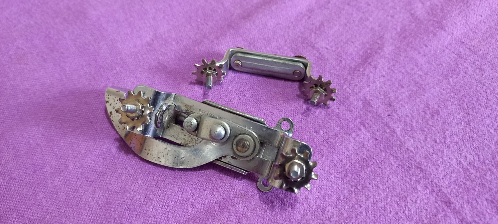 Vintage Premier snare strainer w/ butt end vg UK MADE complete APK Olympic etc