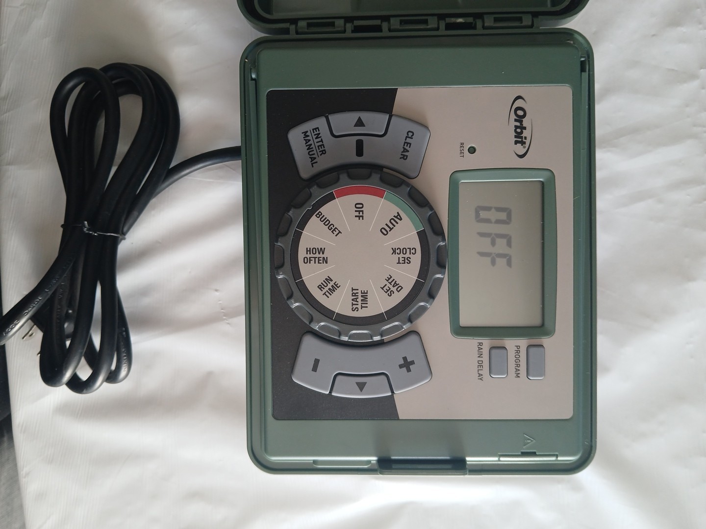 Orbit 57894 Outdoor Sprinkler System Controller 4-Station Timer