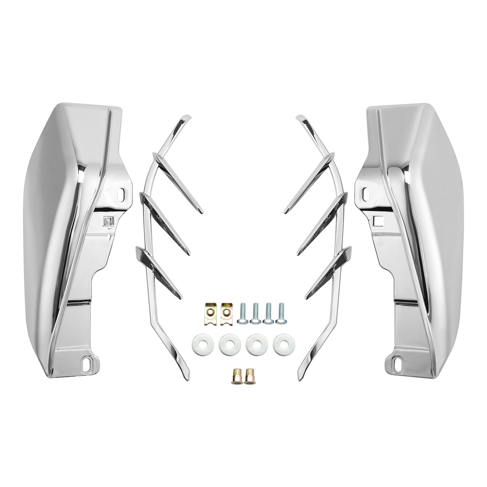 Mid-Frame Air Deflector w/ Trim Fit For Harley Touring Road King Glide 2009-2023