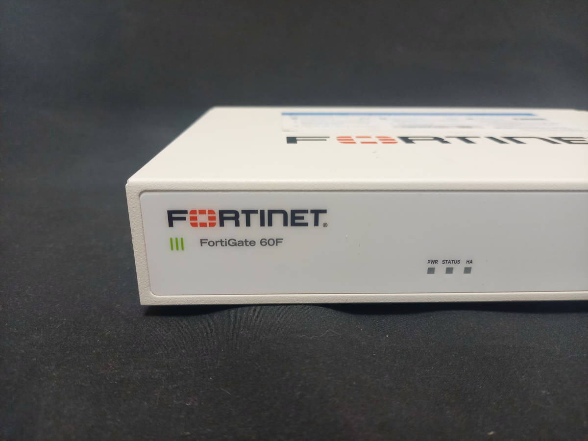 Fortinet Fortigate-60F FG-60F UTM initialized