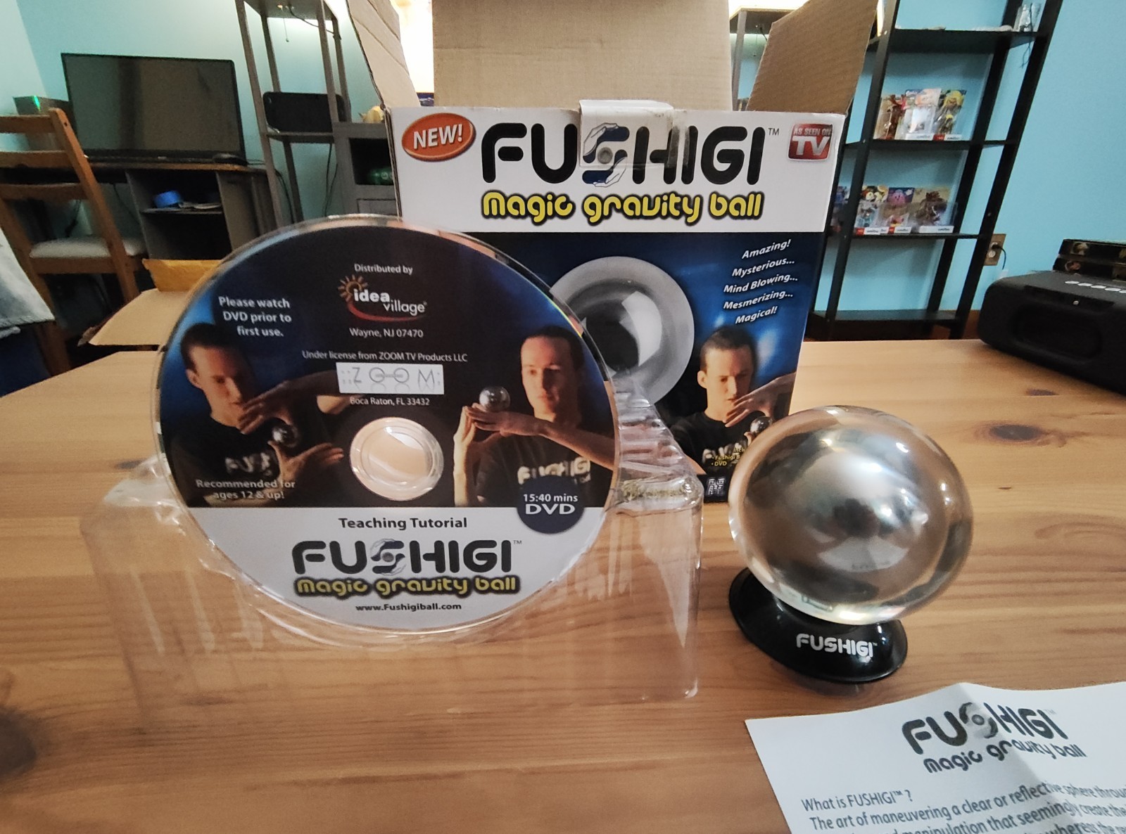 FUSHIGI Magic Gravity Ball Trick Toy With DVD