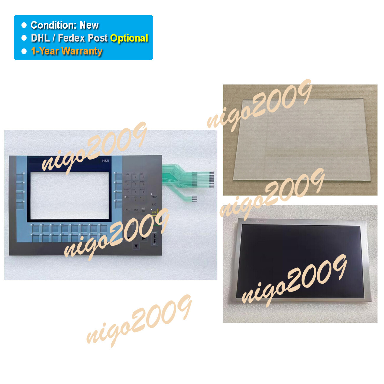 Fit for SIMATIC HMI KP700 Comfort 6AV2124-1GC01-0AX0 LCD Display Panel Membrane