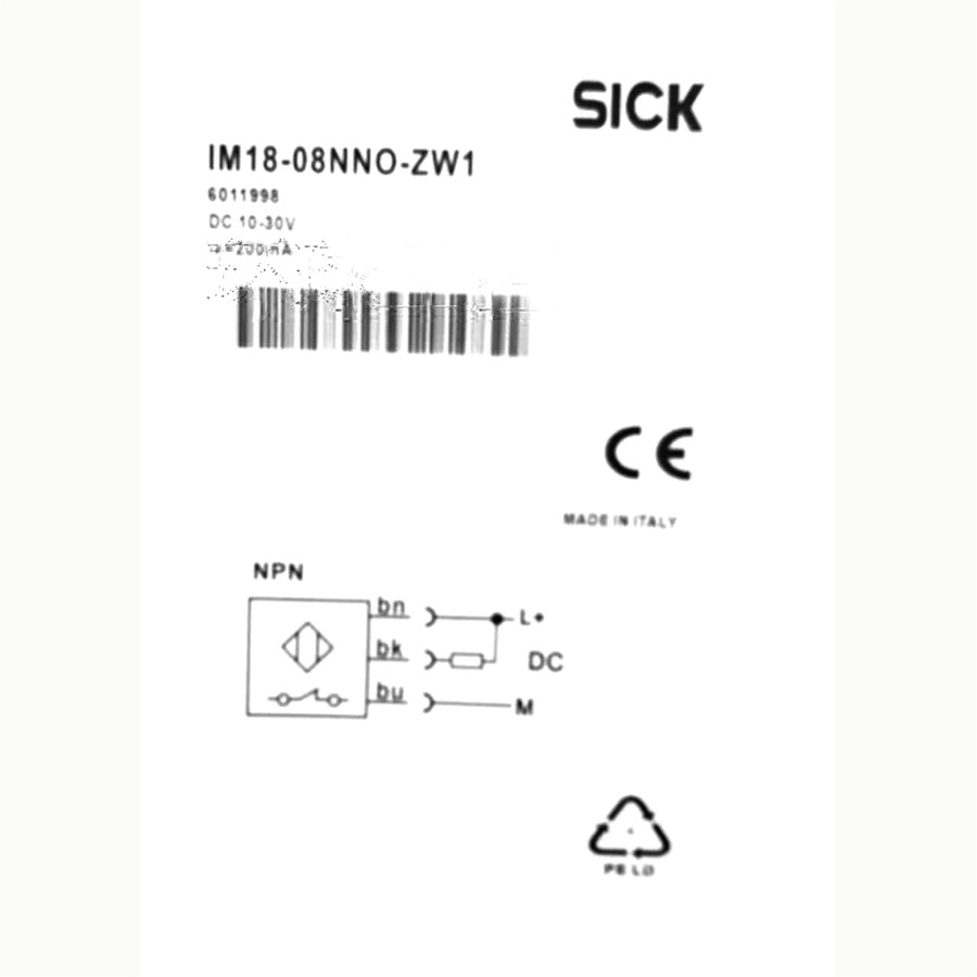 SICK IM18-08NNO-ZW1 Cylindrical thread design ,NPN ,New✦Kd