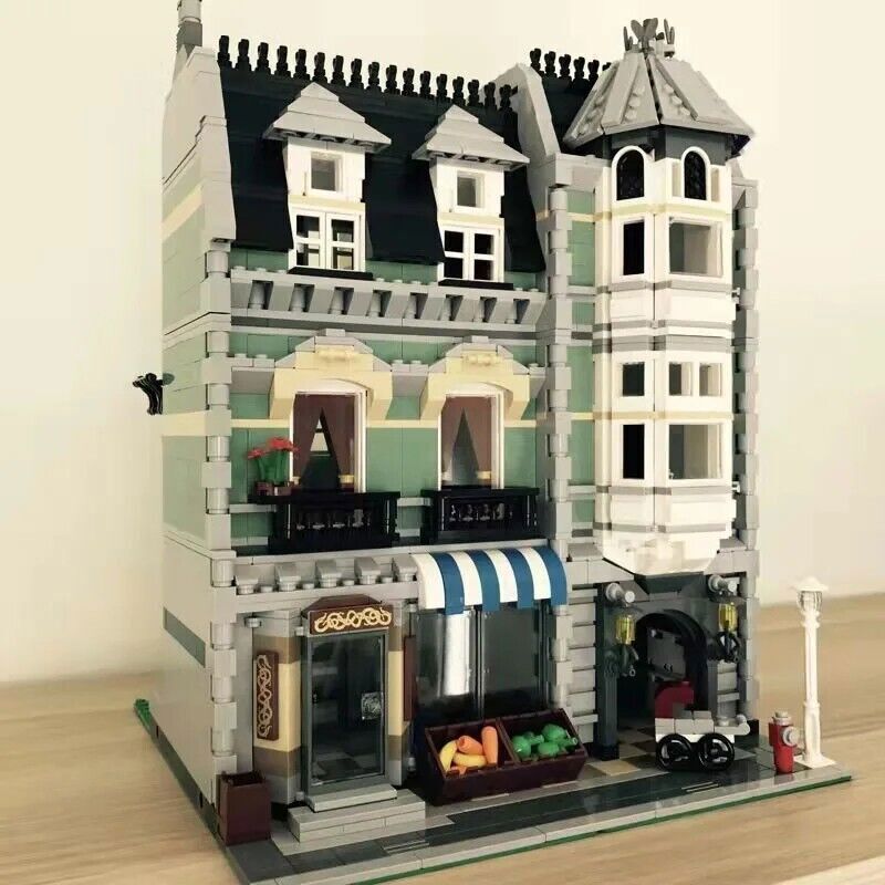 Creator Expert Green Grocer Compatible Modular Building Blocks MOC Set 2465Pcs