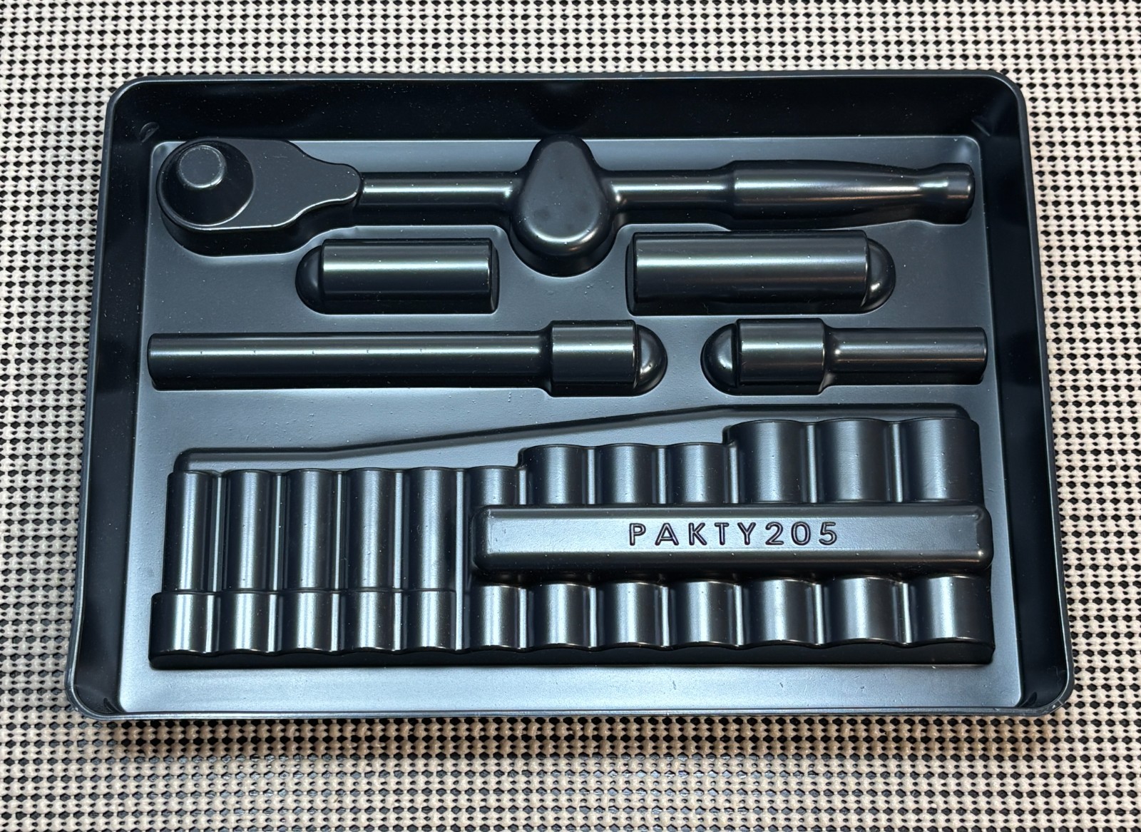 Snap-on Tools Empty PAKTY205 3/8” Drive Ratchet Deep Socket Service Set Tray