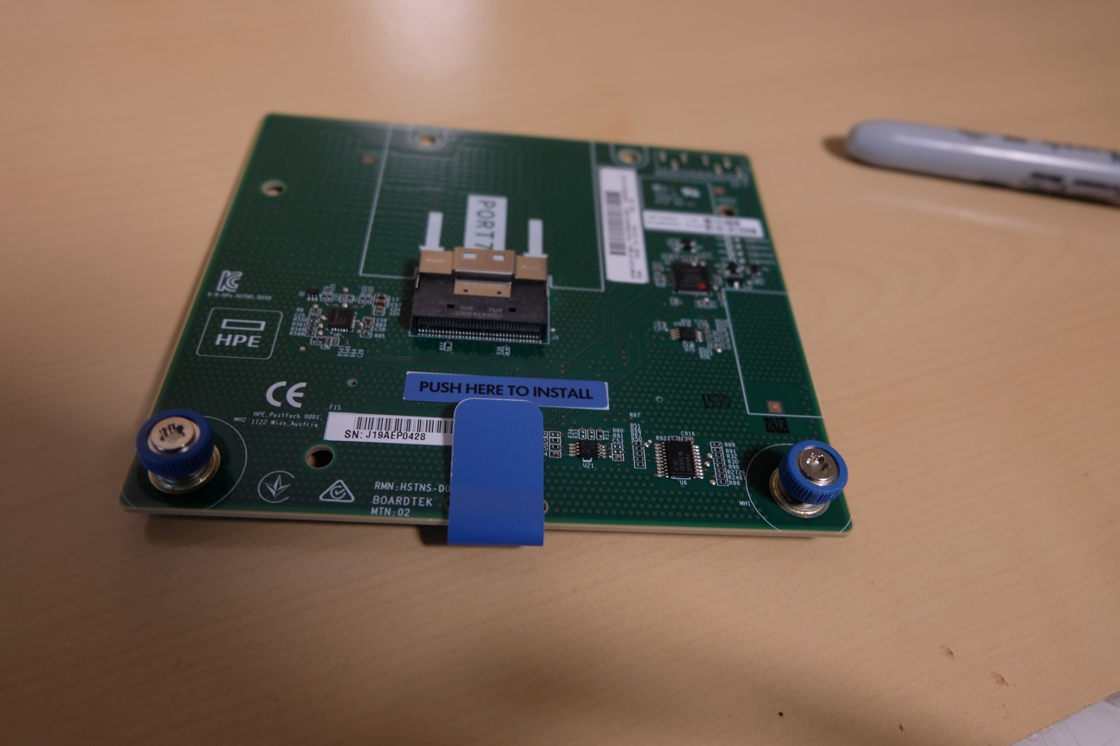 HP P18719-001 AROC 1Port NVMe Adapter  #14-B28