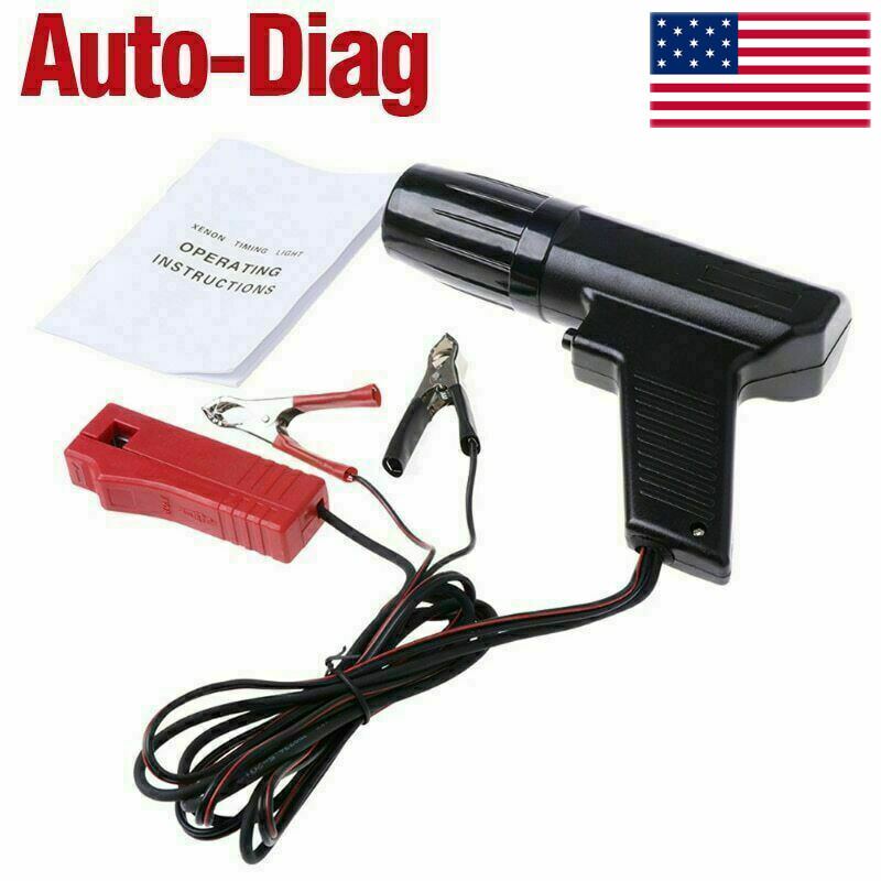 Petrol Engine Ignition Inductive Timing Light Xenon Lamp Strobe Tester Gun 2026
