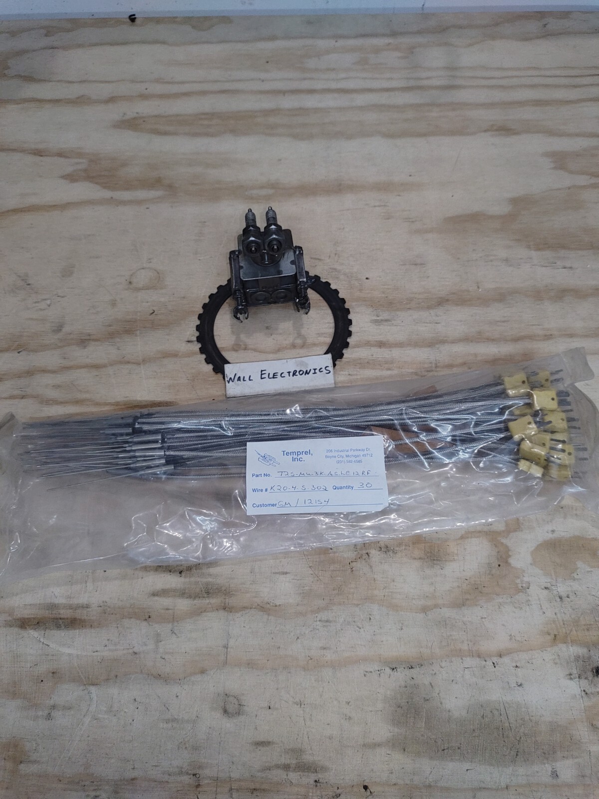 Temprel T25-MU-3k-AS-LE12RF Temperature Probe =NEW= ONE