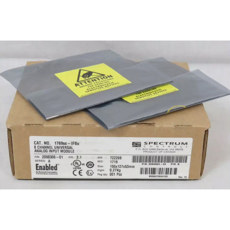 1769SC-IF8U /A 8 Ch Universal Analog Input Module New with Unopened box AB PLC
