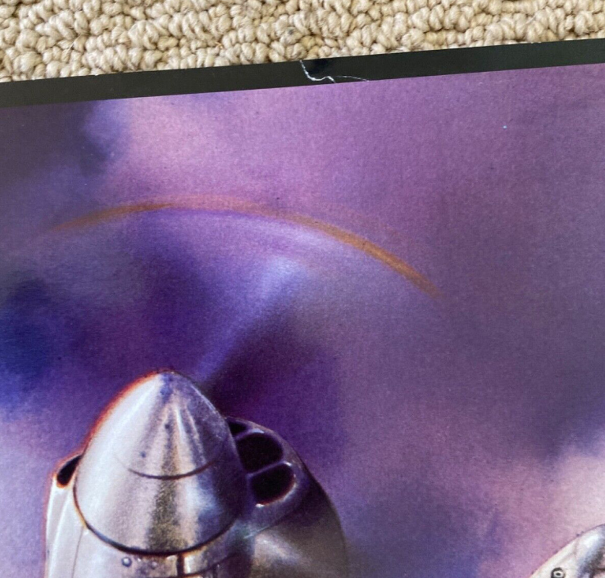 Vintage Poster Lockheed P38 50th Anniversary Dick Bong Large