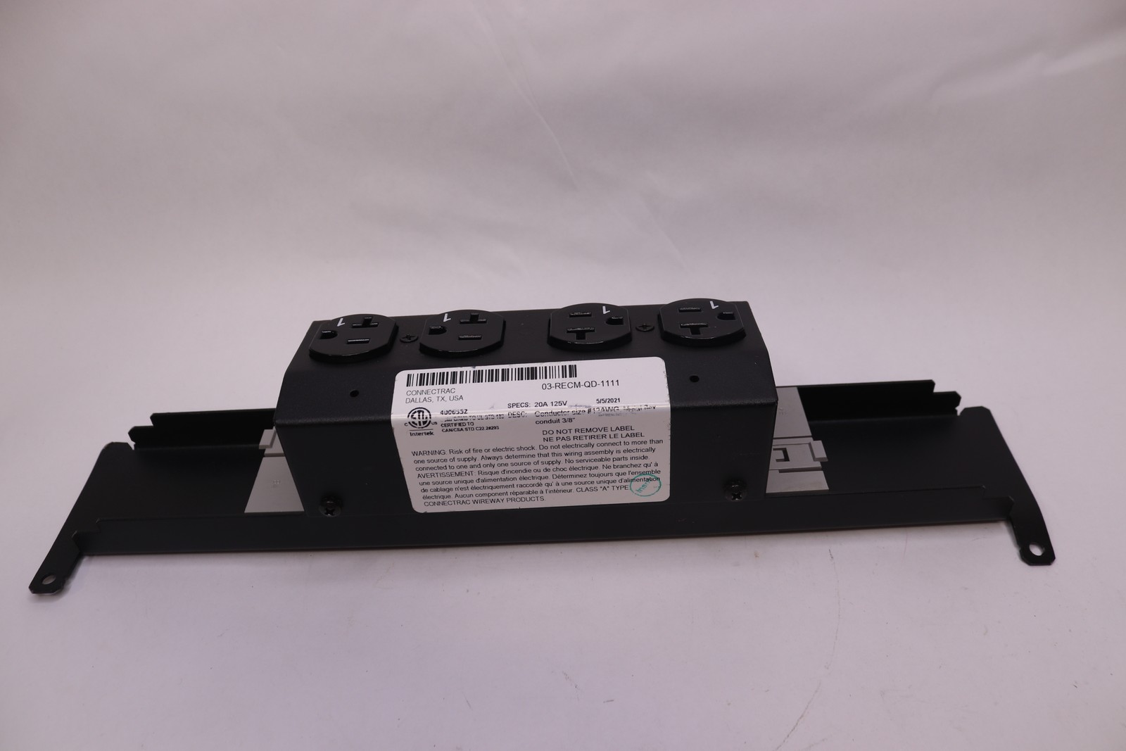 Four Outlets Quad Receptacle Ckt1 FSR PM-RECM-QD-1111