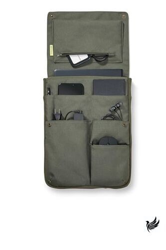 Kokuyo Kaha-BRB135DG BIZRACK Bag-in-Bag  Inner Bag  13.3 Inches  Vertical  Olive