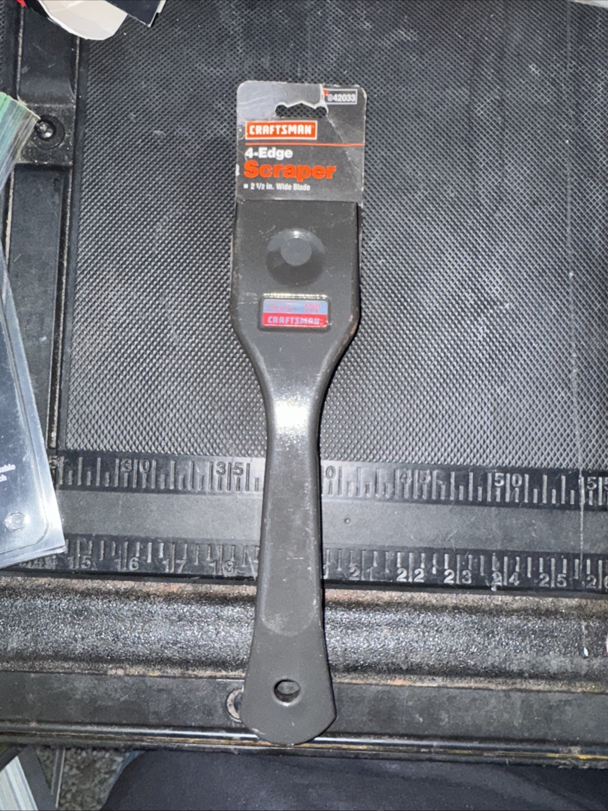 Sears Craftsman USA Nos 4 Edge Scraper 2.5” Blade Huge 42033 Paint
