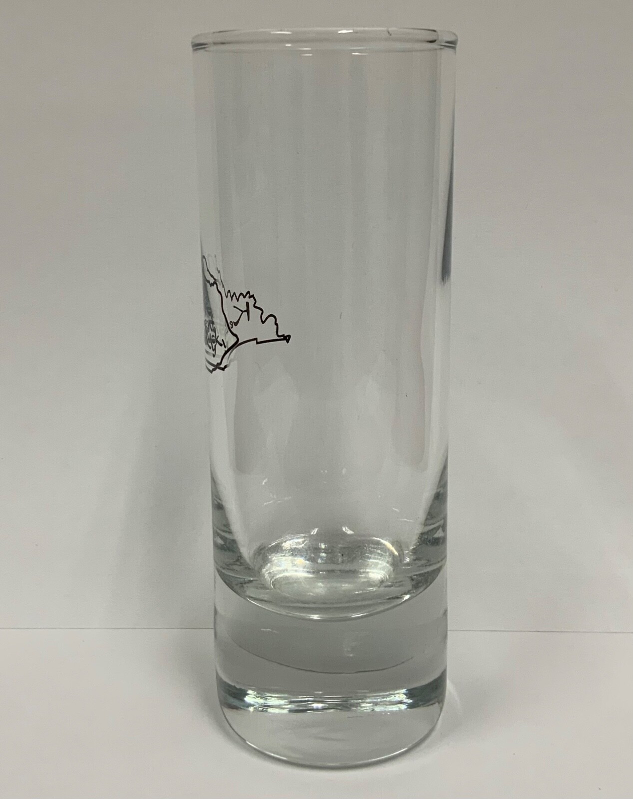 Kentucky State Shape Tall Shot Glass