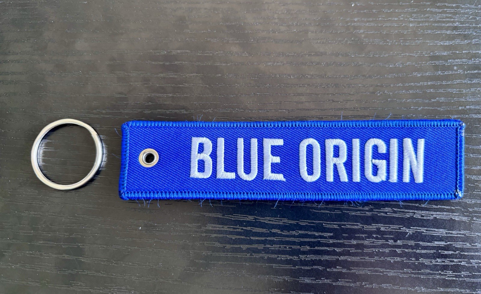 Blue Origin Remove Before Flight (RBF) Tag