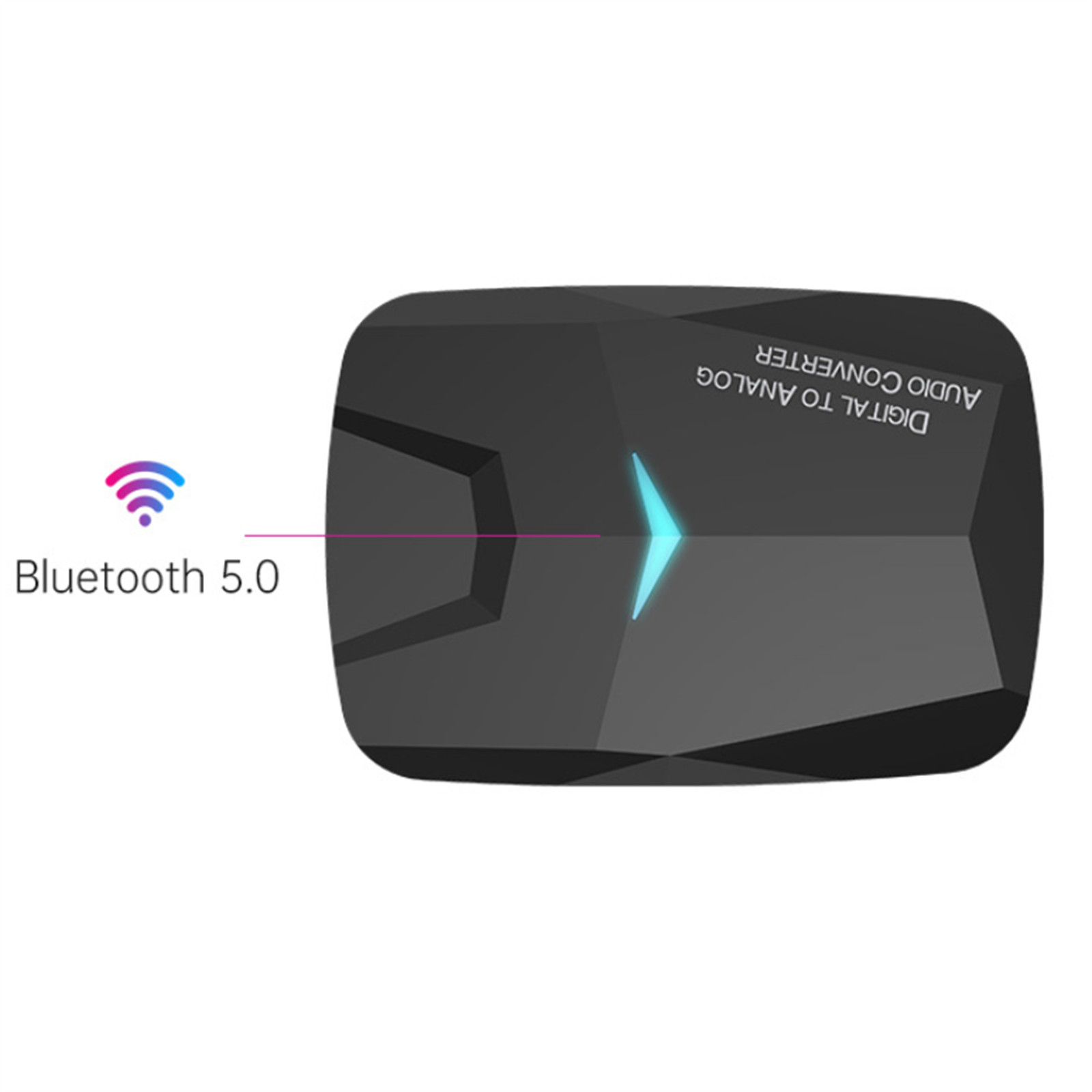 New Bluetooth 5.0 Audio Adapter Connector Durable Replacement Acceccories