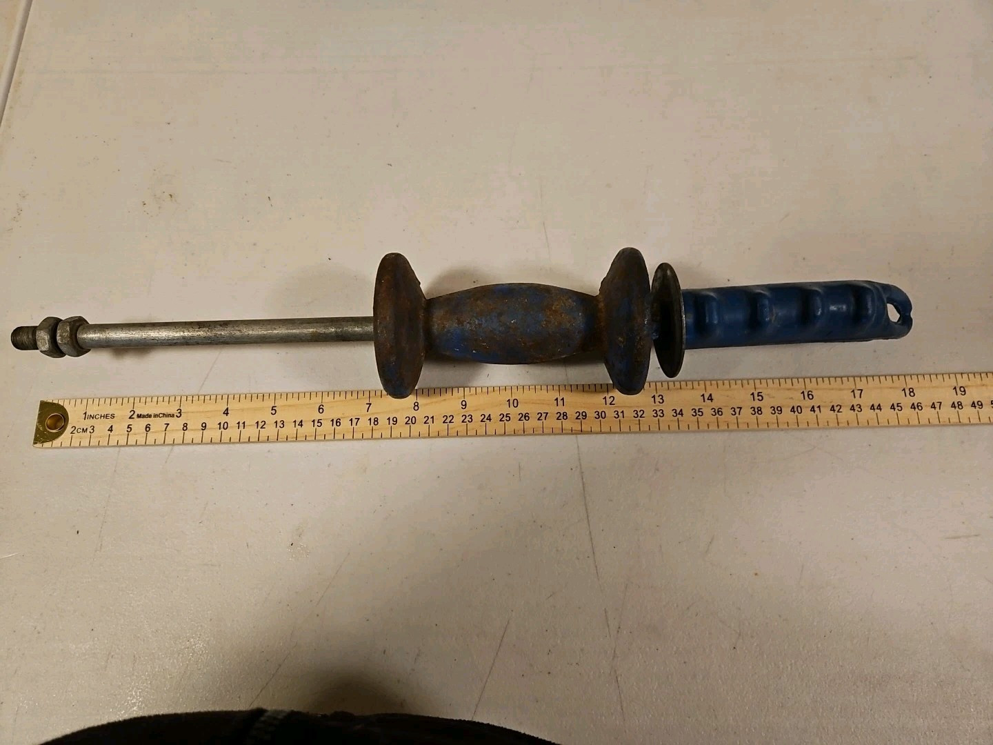 Auto Body Dent Puller Slide Hammer Unbranded Vintage