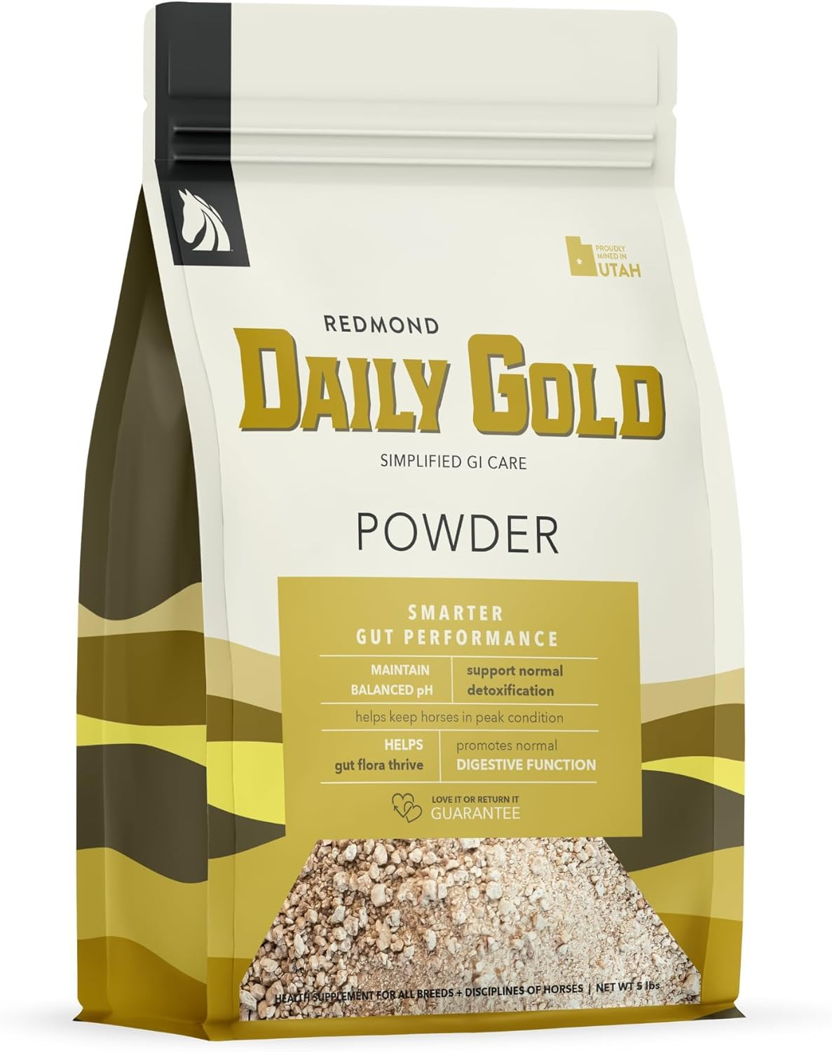 Daily Gold Stress Relief – Natural Digestive and Ulcer Supplement for Horses (5