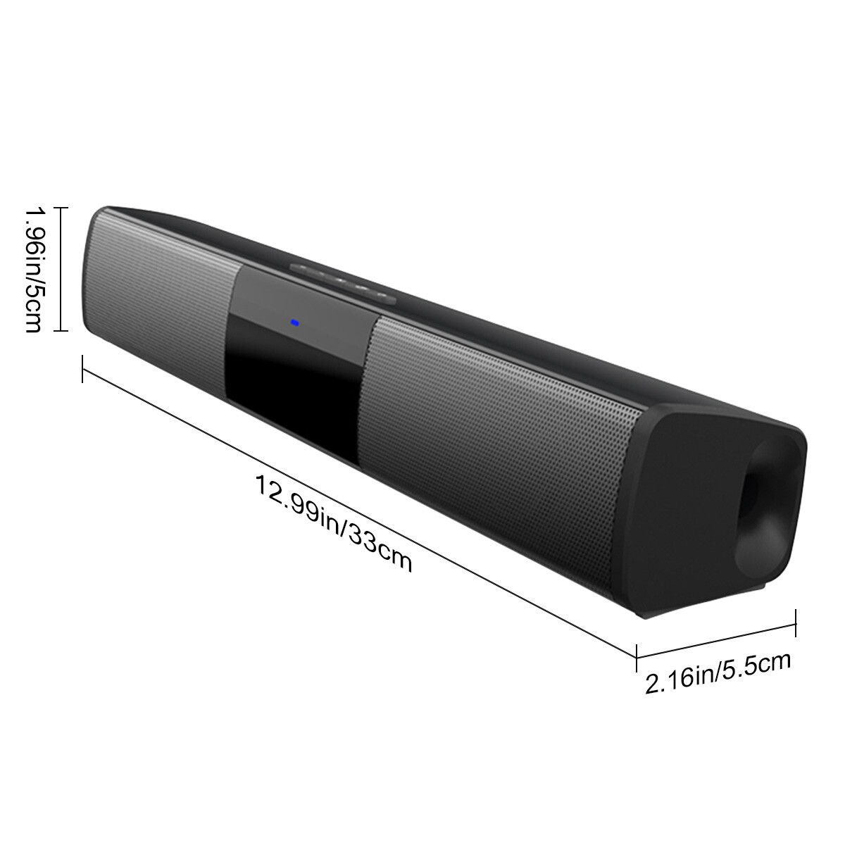BS-28A Home Theater Audio 10W Sound Bar Bluetooth Speaker Long Stereo TF/AUX/FM