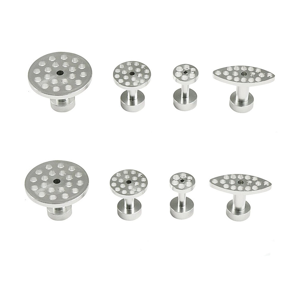 PDR - Aluminum Metal Glue Puller Tabs 8pcs, Paintless Dent Removal Tools