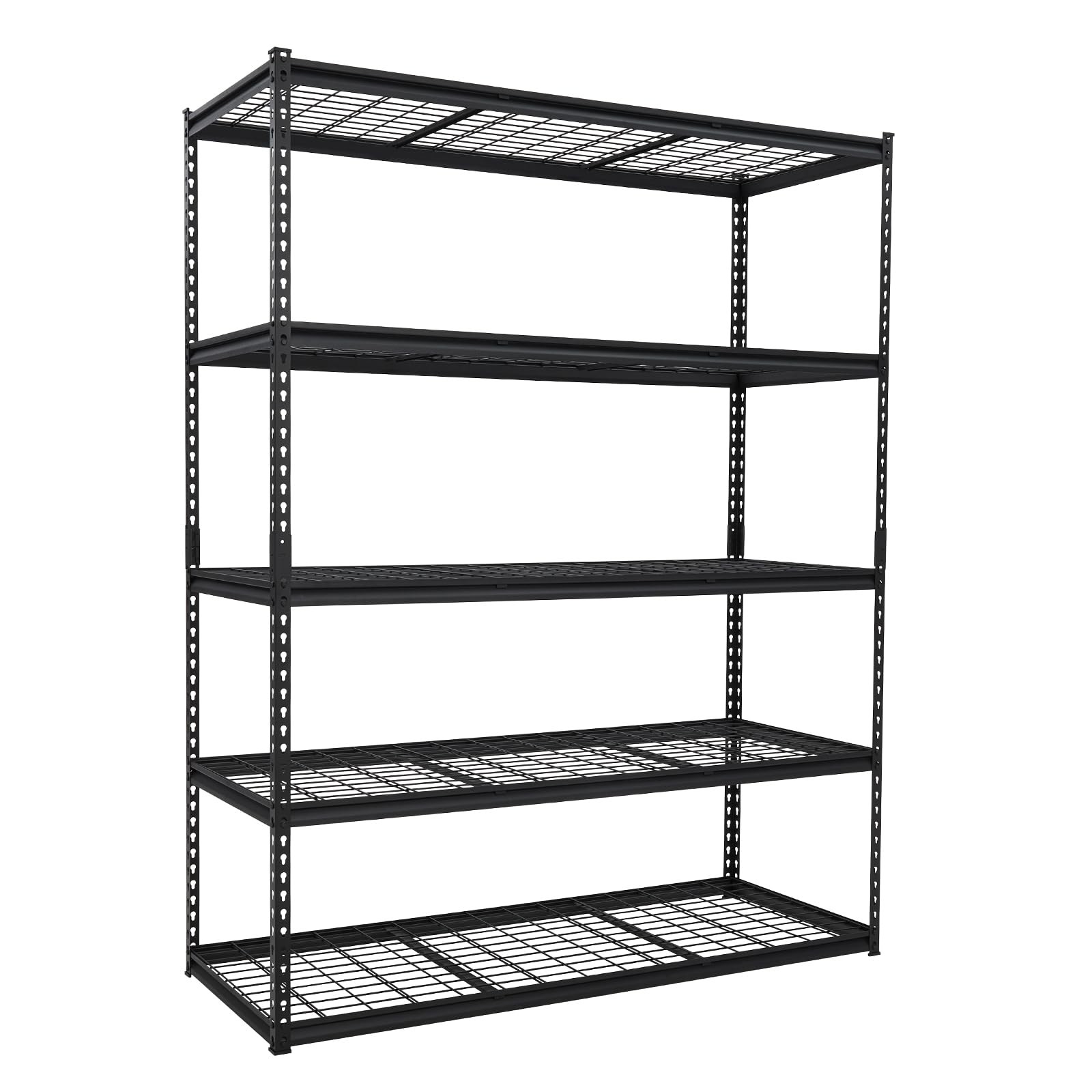 5-Tier Heavy Duty Garage Shelving Units Adjustable Storage Shelves 60x24 x78in
