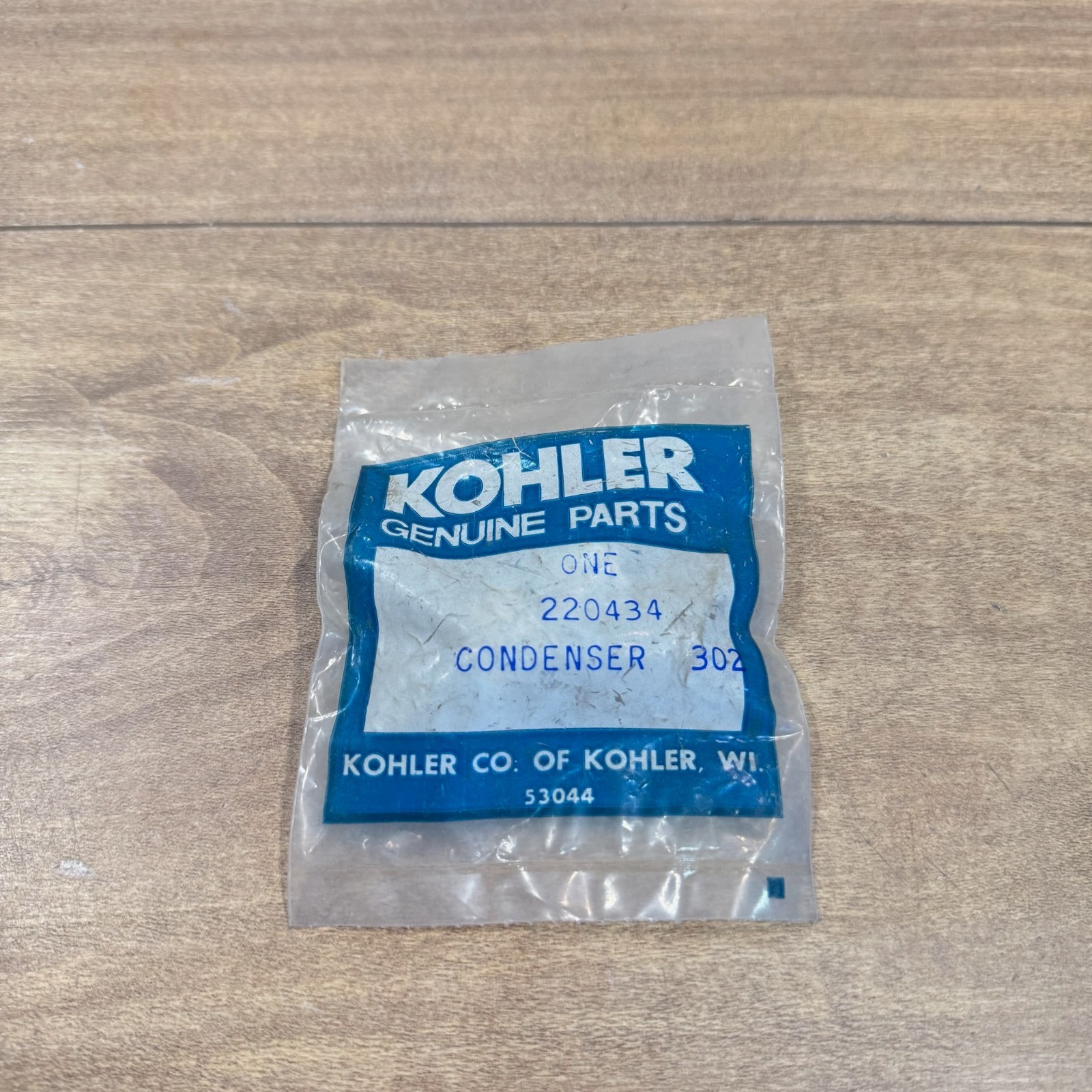 New KOHLER OEM NOS CONDENSER / 220434