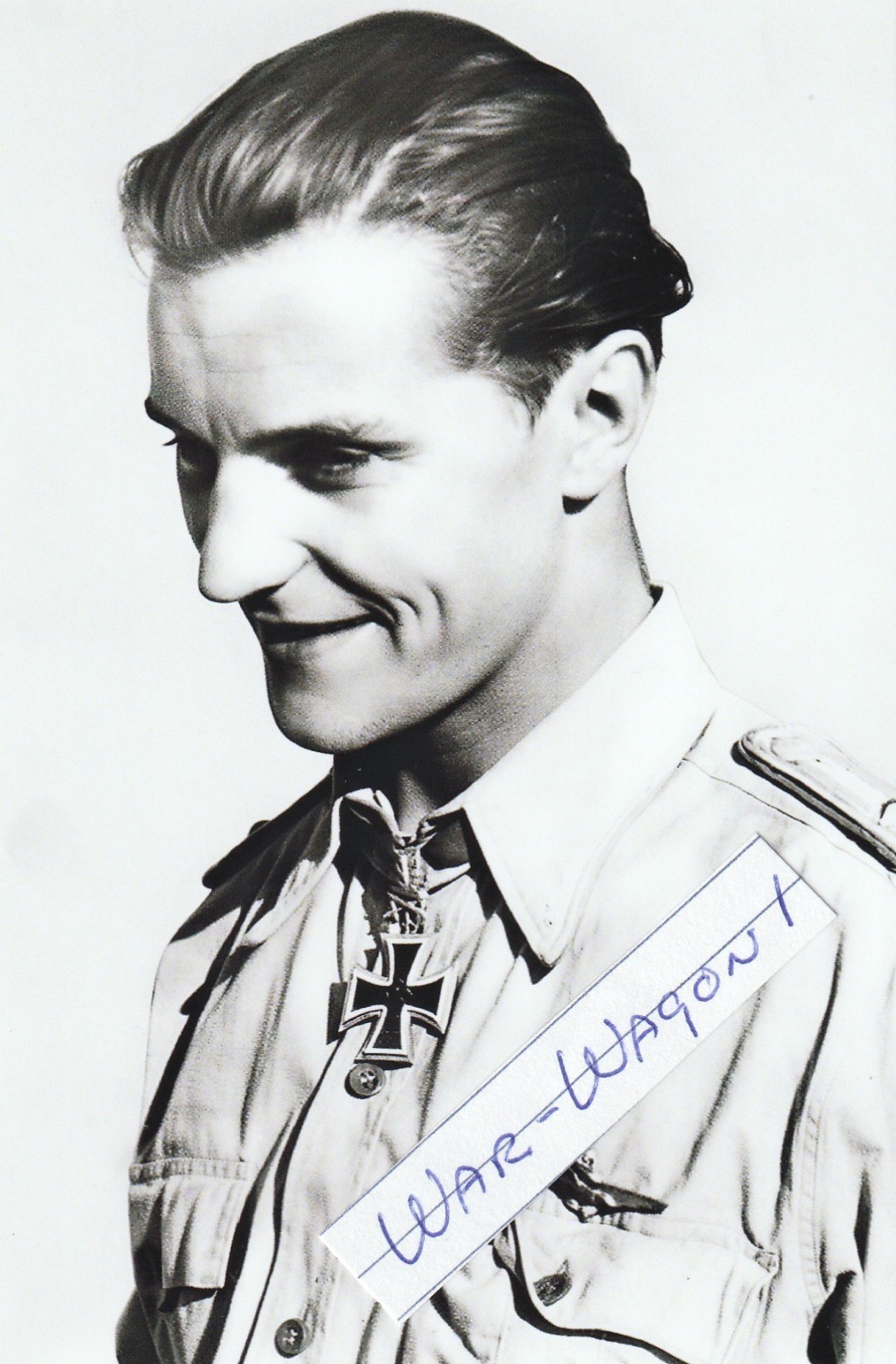 WW II German Photo  ----  Hans Joachim Marseille   Fighter Ace....