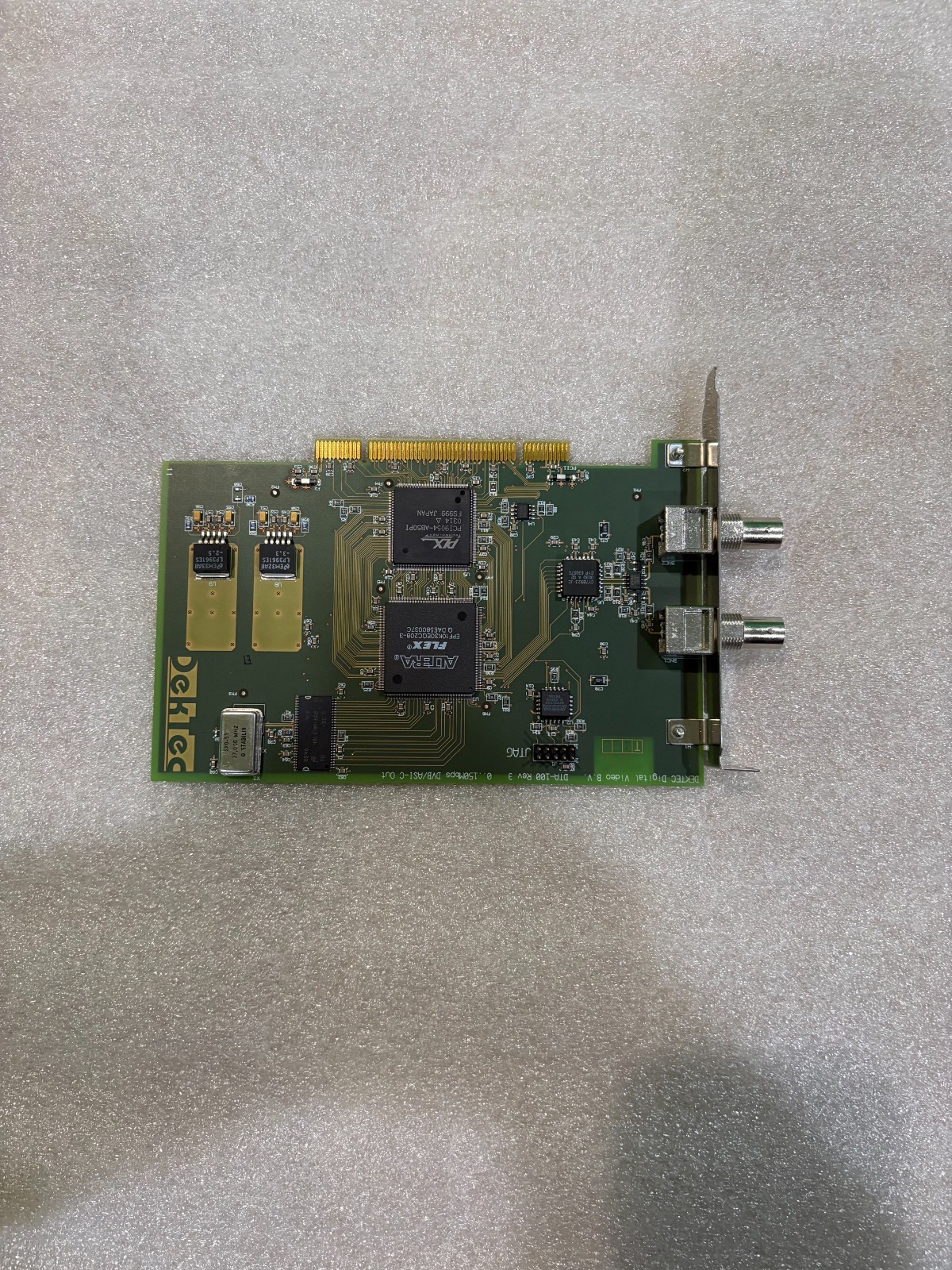 DekTec DTA-100 Rev 3 DVB/ASI-C Output Card PCI Broadcast Transport Stream ASI