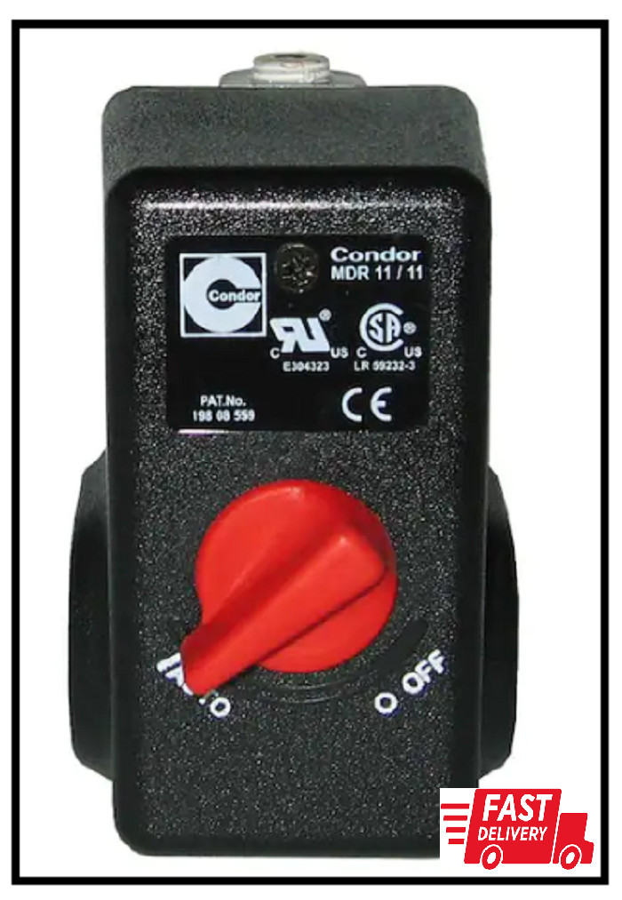 Pressure Switch 145 - 175 PSI Air Compressor Replacement Parts 4 Port W/ Bleeder