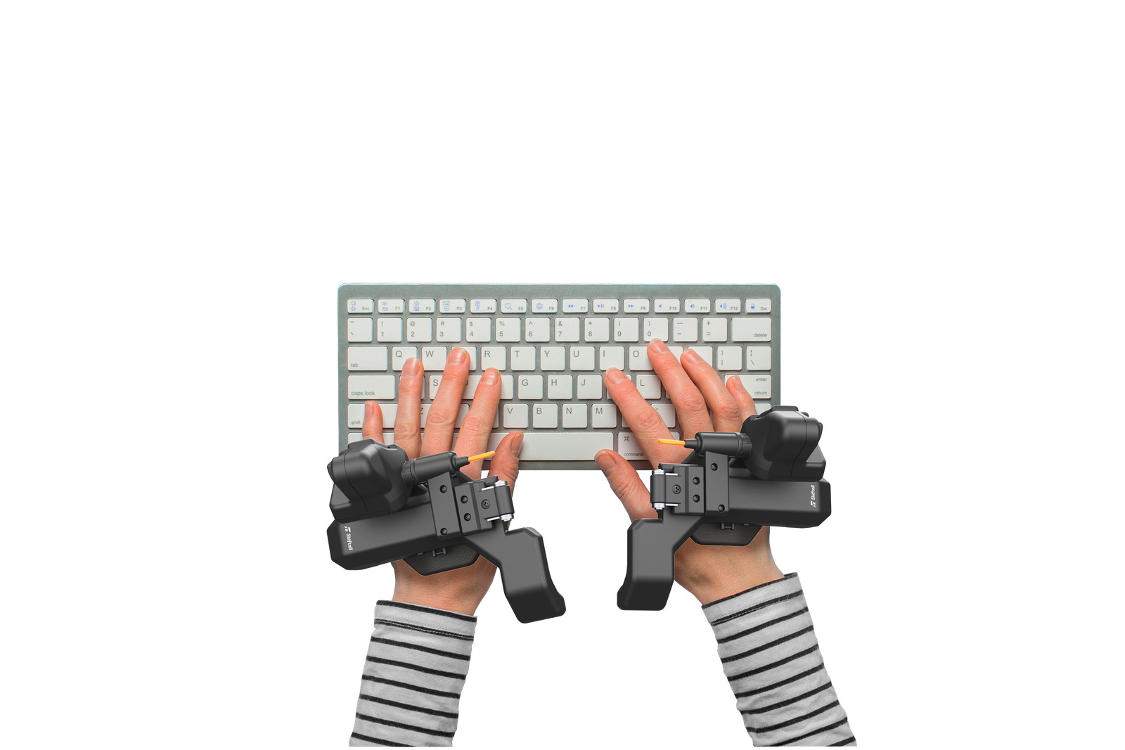 Shiftall HaritoraX Flip VR controller that allows you to grab things in reality
