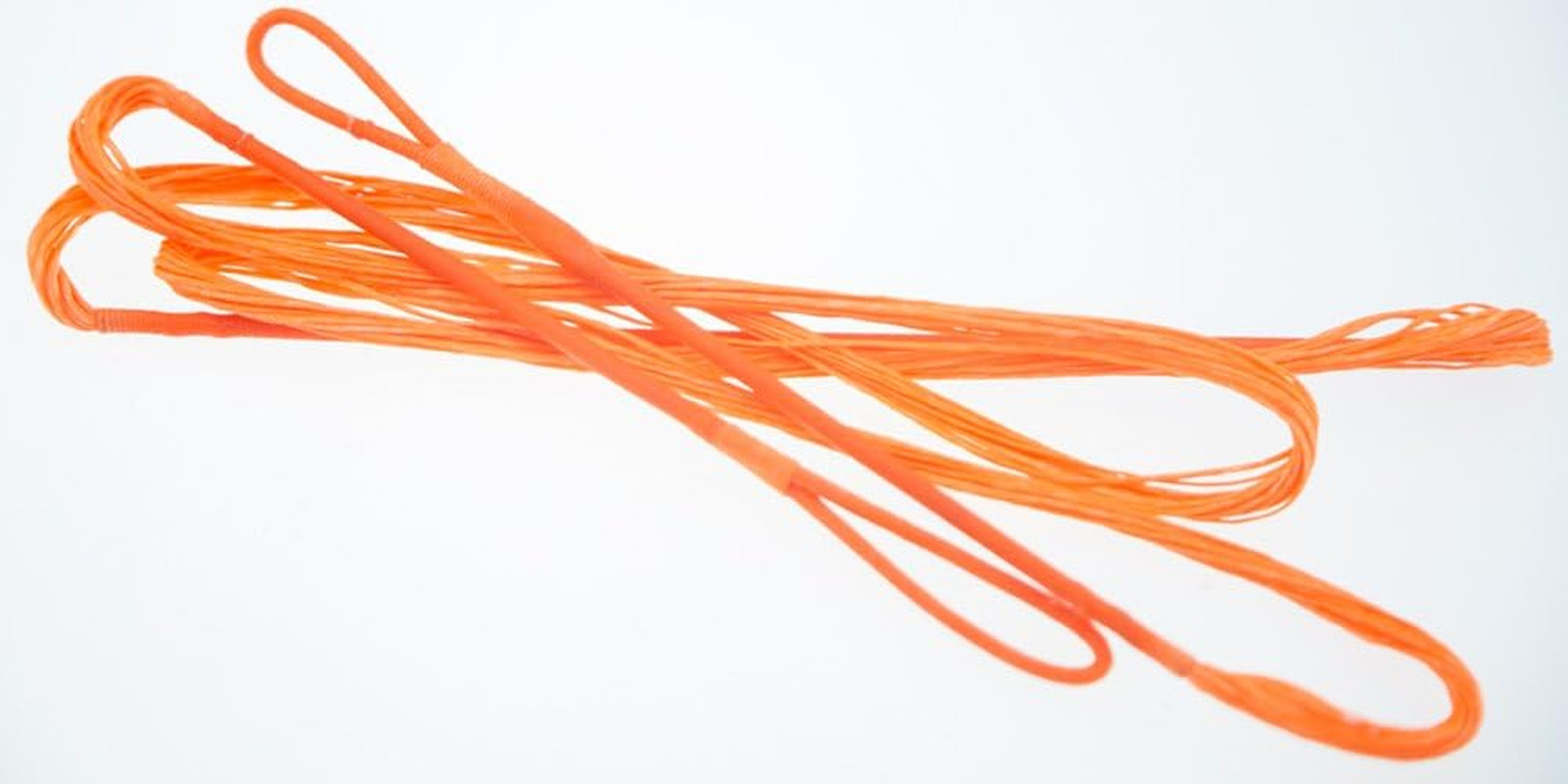 Flo Orange B50 Dacron Replacement Recurve Bowstring - Actual String Length - 16