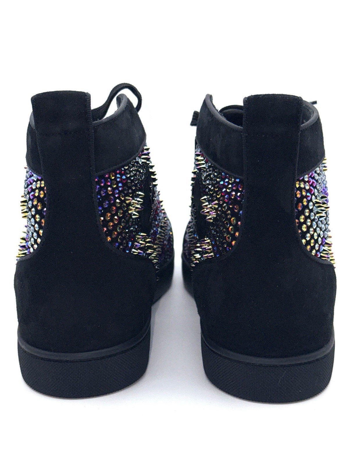 NEW Louboutin Louis Strass Limited 147/170 Loubiguana Stud Spike Sneakers 45 12