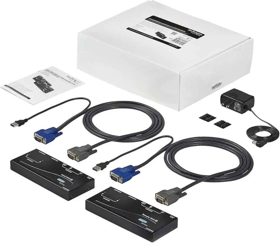 StarTech.com 500ft (150m) VGA KVM Extender - PS/2 & USB Host - KVM Console Ov...