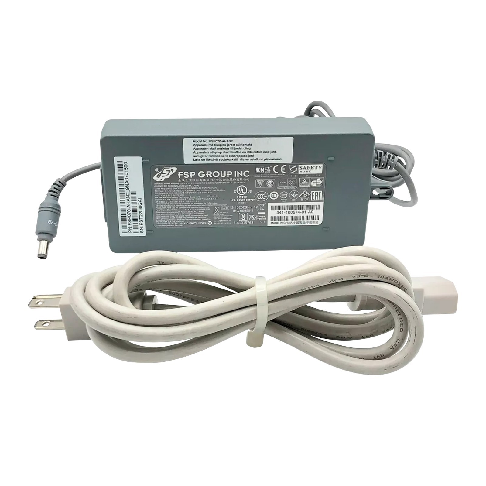 Genuine FSP AC Power Supply for Cisco WebEx Room Kit TTC7-25 TTC5-09 TTC8-10