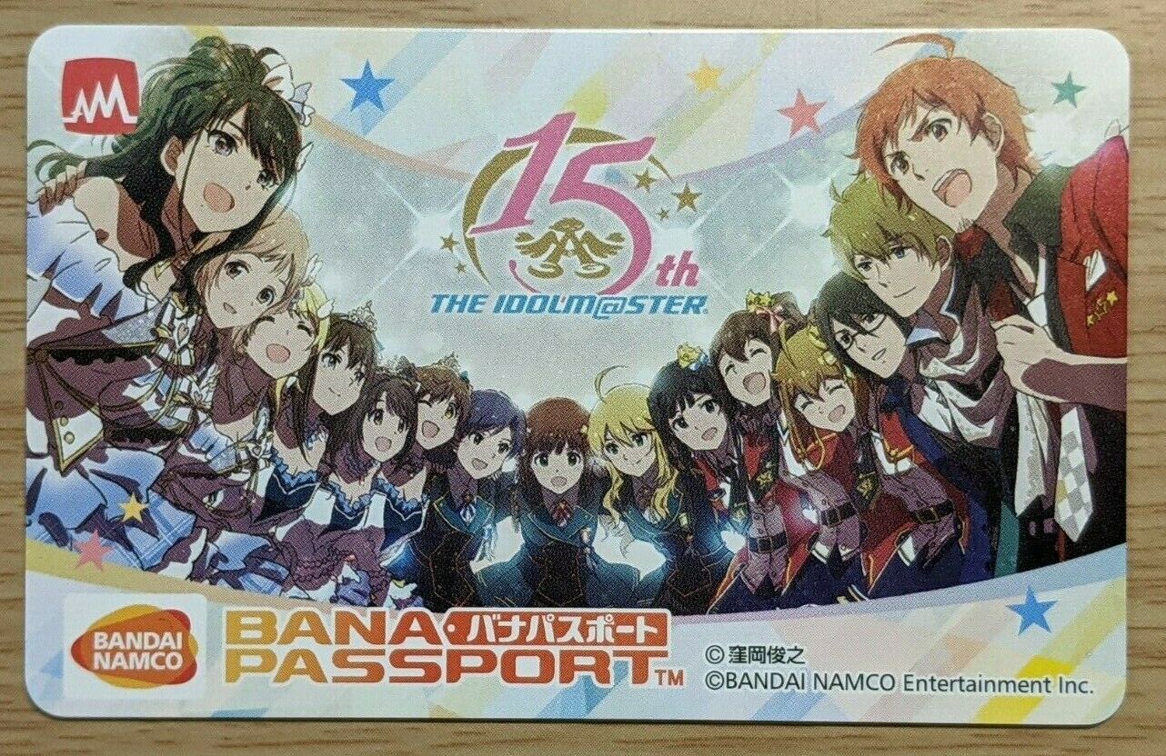 SHIPS FROM USA NEW Bandai Namco BANAPASSPORT Card The Idolmaster Amusement IC