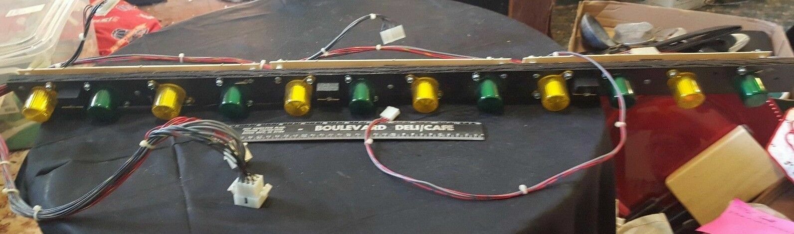 THE MASK Side Running Light Fixture for DATA EAST Ticket Redemption Arcade Game