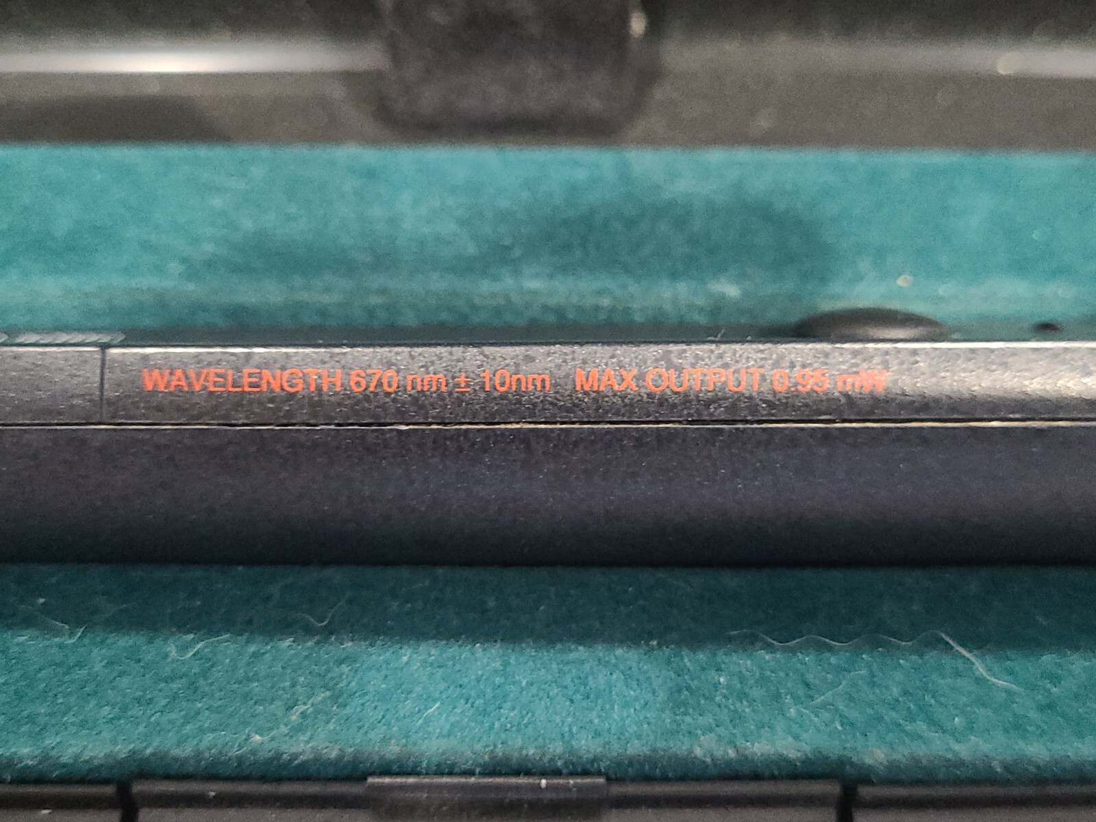 DRAPER LINEAR A3 LASER DIODE POINTER - RED - TESTED WORKS