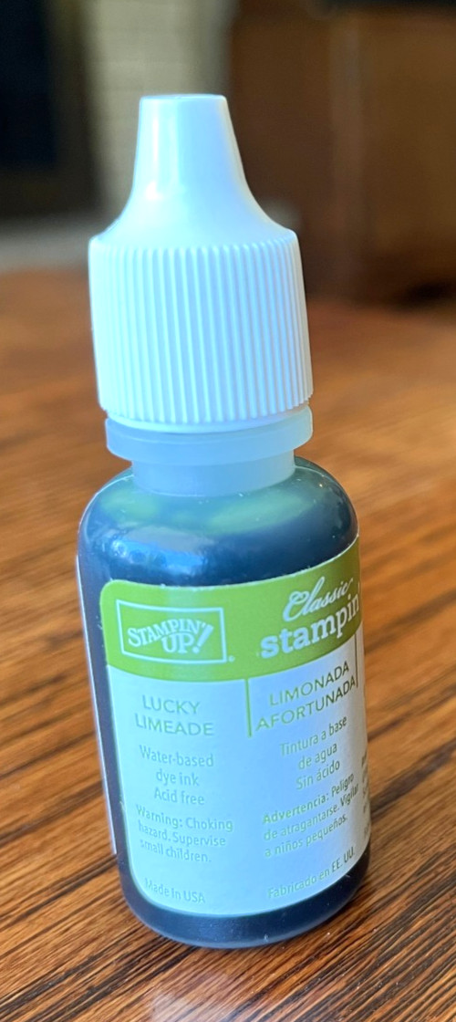 Stampin UP Lucky Limeade Classic Reinker FULL