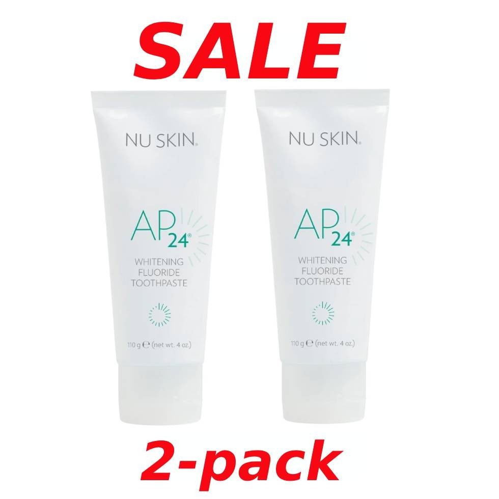 Nuskin Nu Skin AP24  Whitening Fluoride Toothpaste - 2 PACK - Exp 09/27