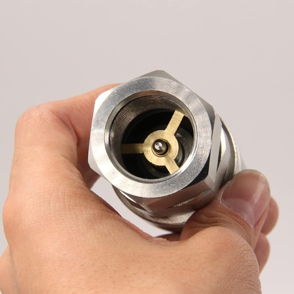 2Sets Flat Face Hydraulic Quick Connect Coupler Set, 1/2" Body x 1/2″ NPT Thread