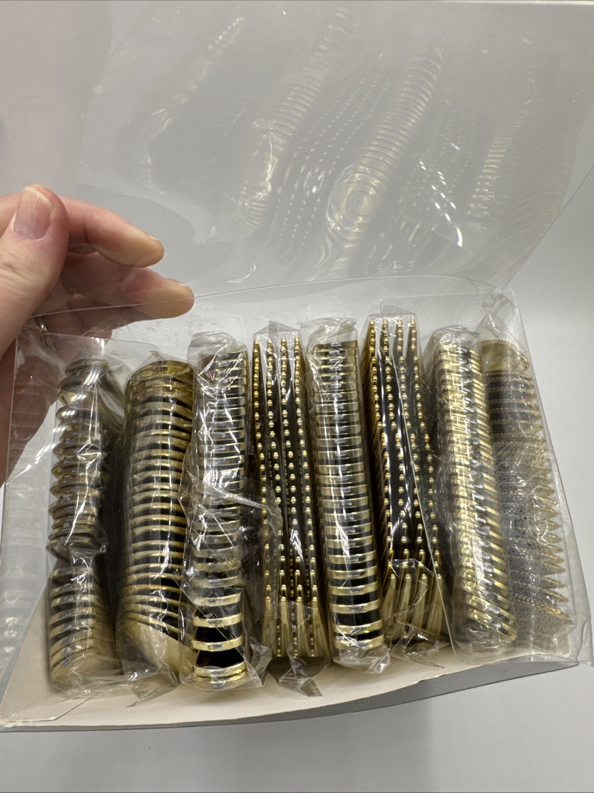 Disposable Flatware Gold 200Pc Set