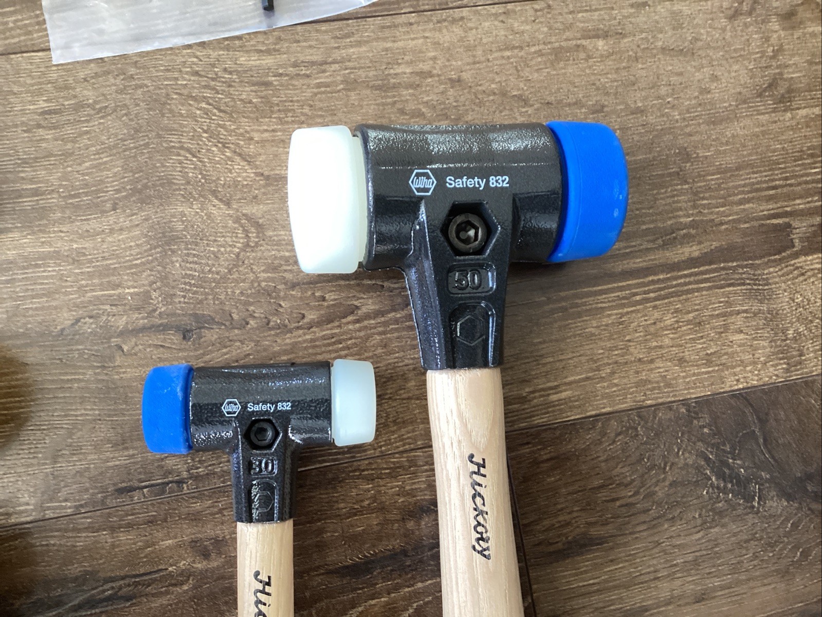 NEW Wilha Split Head Replaceable Face Mallet Lot (2) 832 Large & Small Free Ship