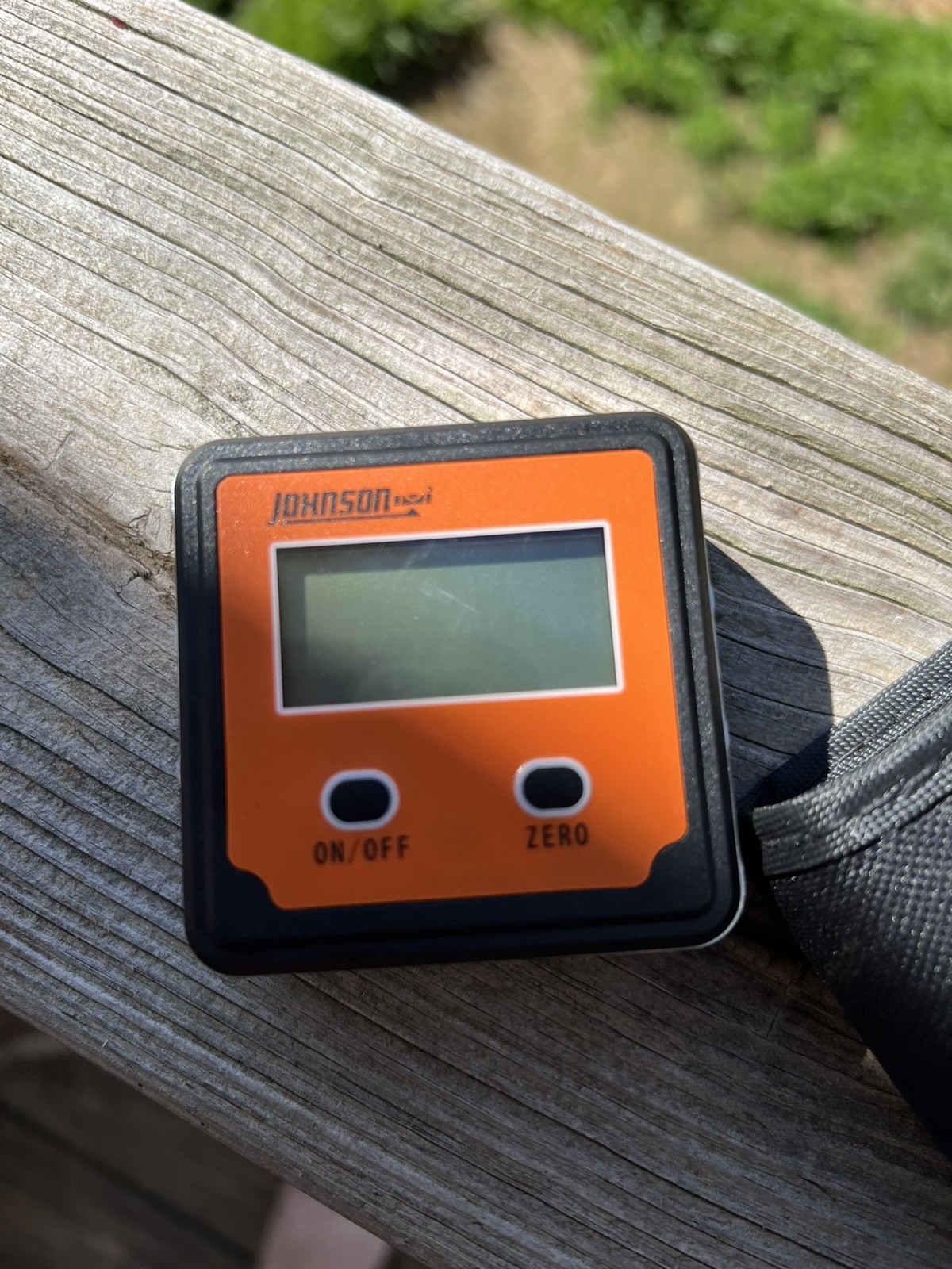 Compact Magnetic Digital Angle Locator with Backlit LCD - Johnson brand