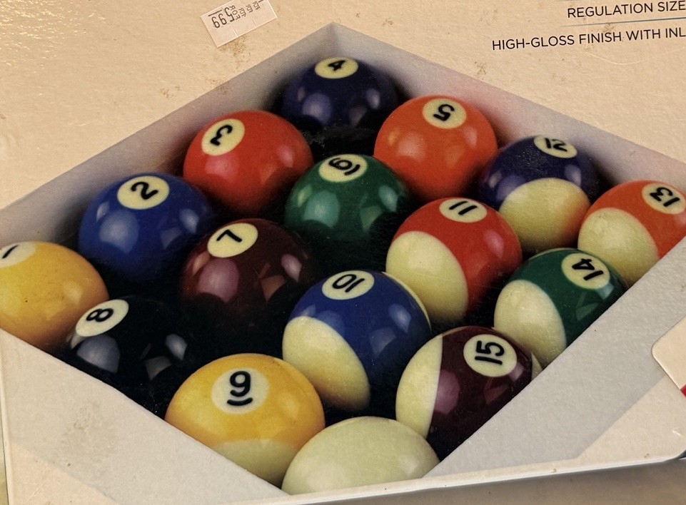 New Billiard Deluxe Pool Balls~Standard 2 1/4"~Single Pool Ball