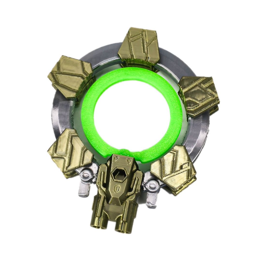 3D Printed Back Ring Weapon Upgrade Kit For AGE OF THE PRIMES QUINTUS PRIME